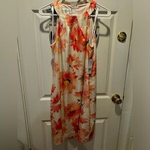 Donna Morgan Flowered Dress with Pockets 🌸🌸🌸